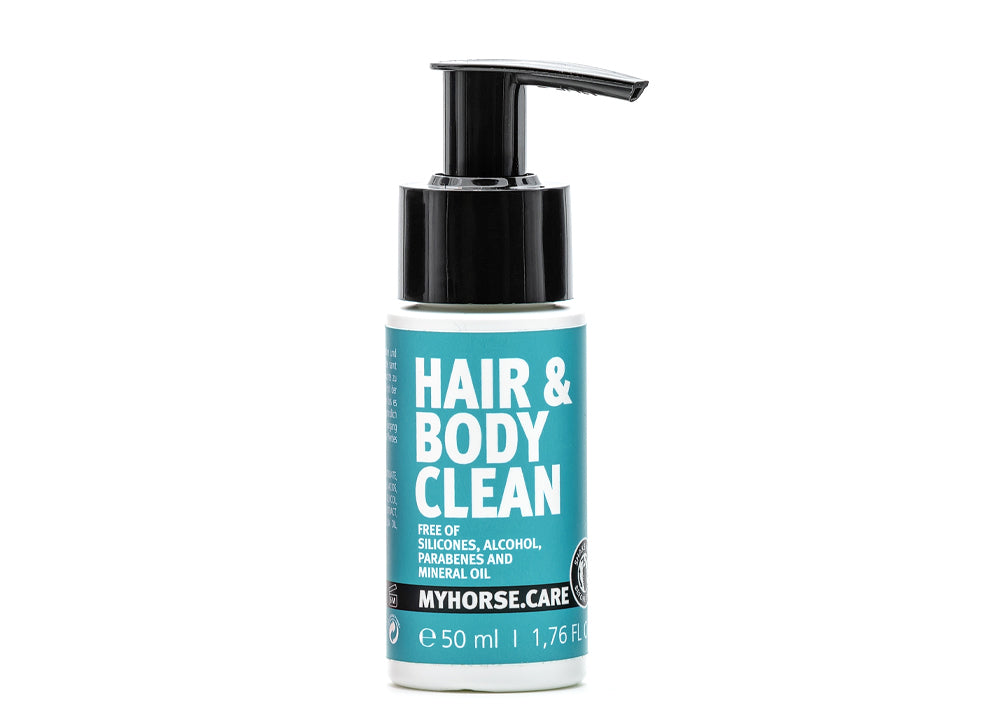 Hair and Body Clean - Natürliches Waschgel / Shampoo für Pferde