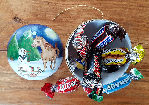 Weihnachtskugel Ø 8 cm No.1