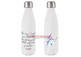 Edelstahl Thermosflasche - Wer einen Engel zum Freund hat, braucht die ganze Welt nicht nehr zu fürchen - Schutzengel