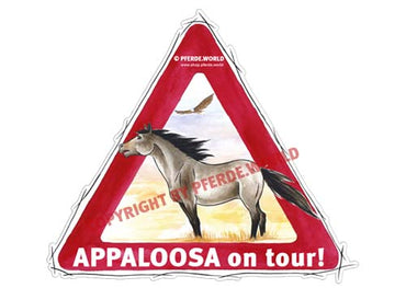 Aufkleber Appaloosa on Tour