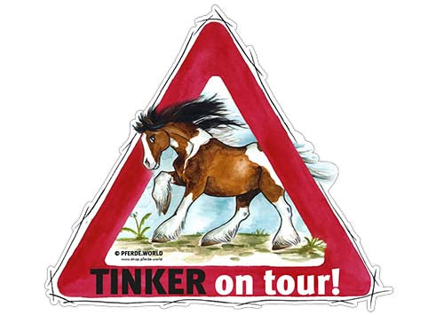 Aufkleber "Tinker on Tour"
