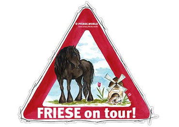 Aufkleber Friese on Tour