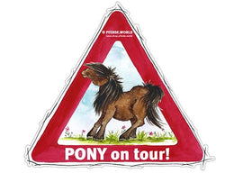Aufkleber Pony on Tour