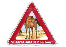 Laden Sie das Bild in den Galerie-Viewer, Aufkleber Shagya-Araber on Tour