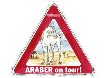 Aufkleber Araber on Tour