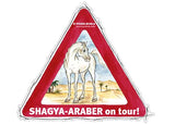Aufkleber Shagya-Araber on Tour