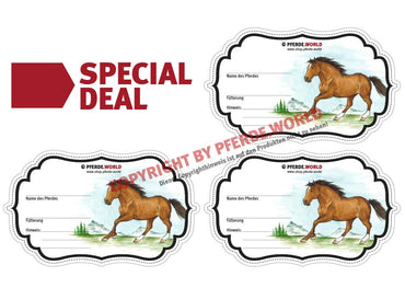 Aufkleber für Futterschüsseln - Freiberger