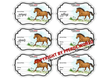 Aufkleber für Futterschüsseln - Freiberger