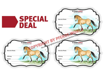 Aufkleber für Futterschüsseln - Lusitano