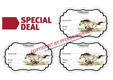 Aufkleber für Futterschüsseln - Mustang