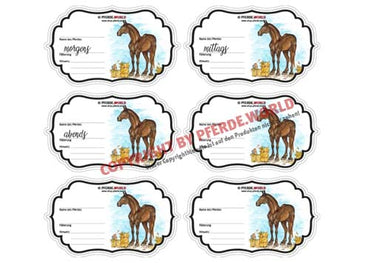 Aufkleber für Futterschüsseln - Oldenburger