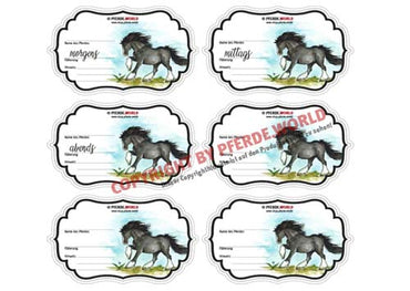 Aufkleber für Futterschüsseln -Tinker