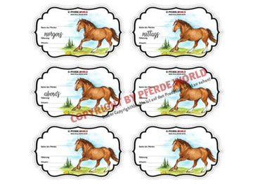 Aufkleber für Futterschüsseln - Westfale