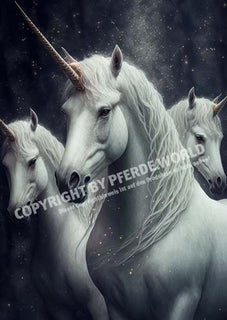 3 Einhörner - Illustration