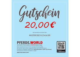 Gutschein über 20,00 €