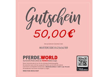 Gutschein über 50,00 €