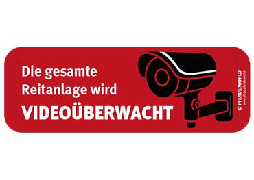 Hinweisschild Videoüberwachung