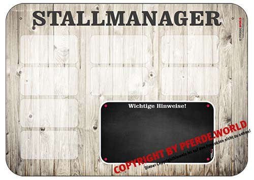 Stallmanager für 8 Pferde, Basissystem für Offenstall, Futterkammer ...