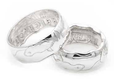 Silberring aus einer Münze