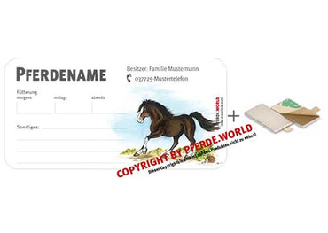 Magnetische individuelle Stalltafel für den Stallmanager - Frederiksborger