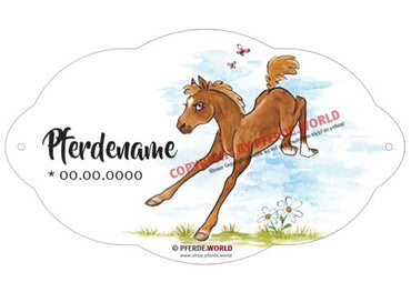 Namensschilder für Fohlen