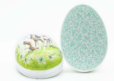 Sammelei No.1 - Nostalgisches Osterei aus Pappe zum Befüllen