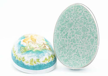 Sammelei No.2 - Nostalgisches Osterei aus Pappe zum Befüllen