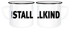 Emaille Tasse - STALLKIND