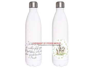 Edelstahl Thermosflasche - Ich bin so ein: Ich möchte jetzt zum Pferd fahren und nie wieder zurück kommen-Mensch - Pony