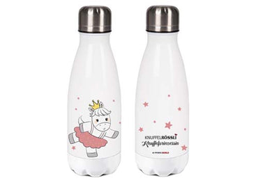 Edelstahl Thermosflasche - Knuffelrössli - Knuffelprinzessin