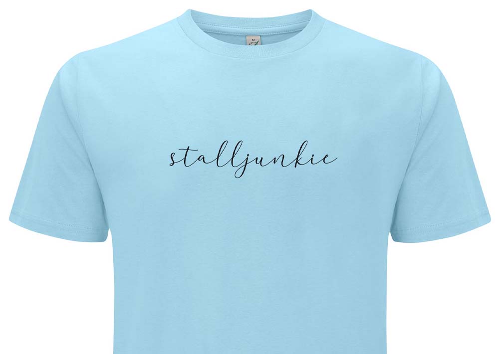 Shirt "Stalljunkie" - Unisex