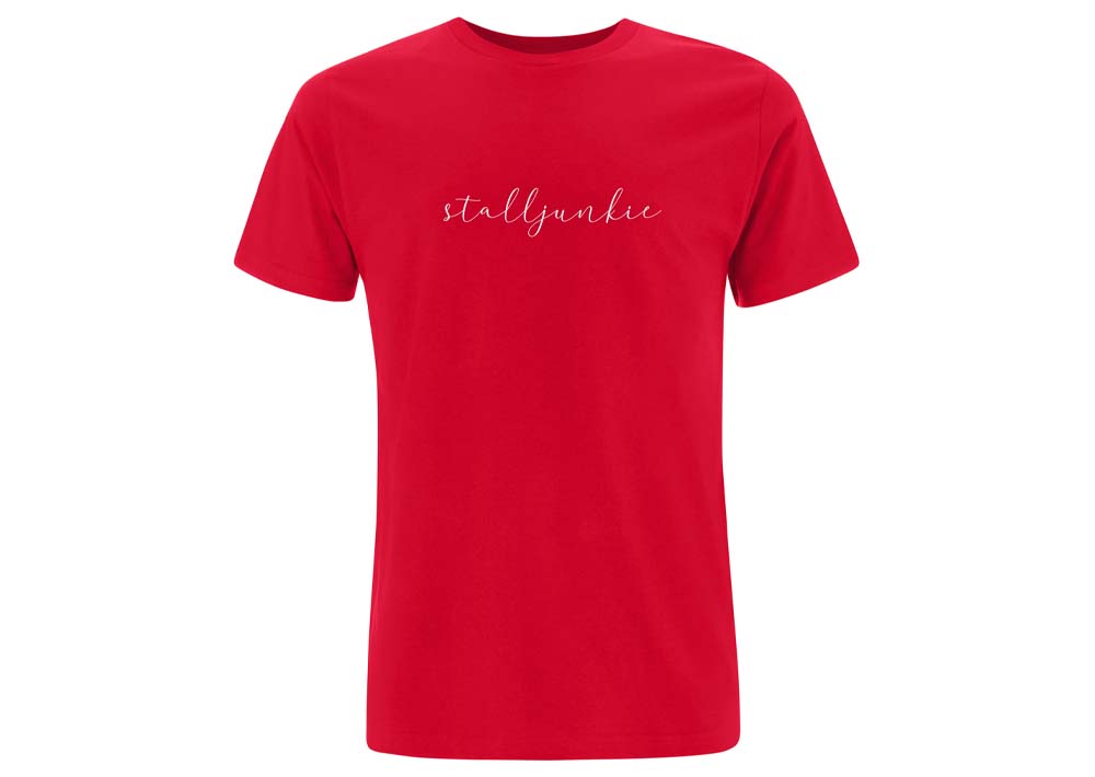 Shirt "Stalljunkie" - Unisex