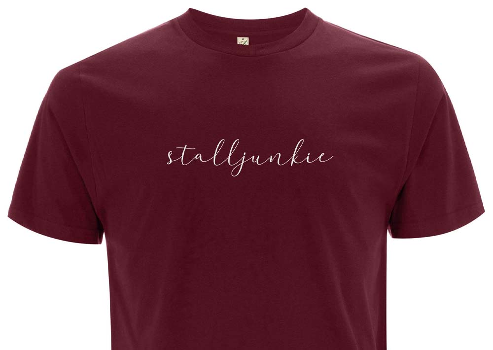 Shirt "Stalljunkie" - Unisex