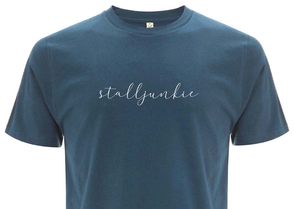 Shirt "Stalljunkie" - Unisex