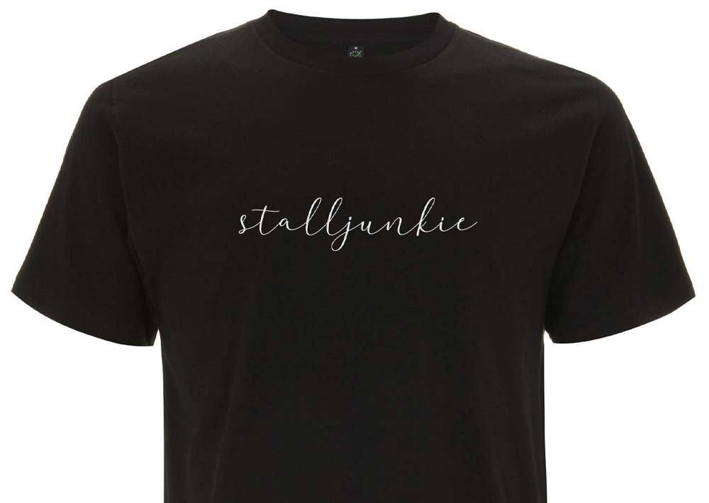 Shirt "Stalljunkie" - Unisex